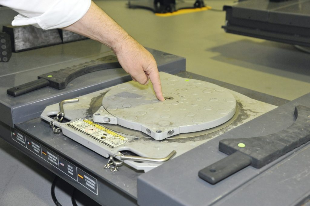 Drehplatte für Vorderachse