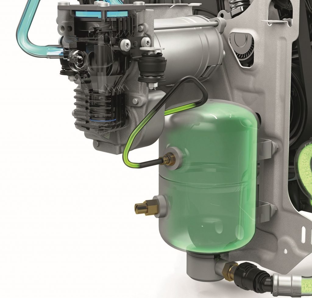 Lufttank D5-Dieselmotor